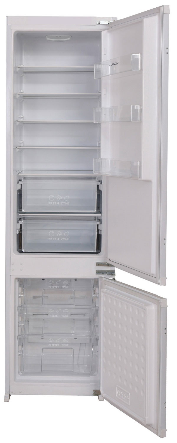 Изображение товара Встраиваемый двухкамерный холодильник Candy CBCH9315AFM белый 312 л комфортная эксплуатация