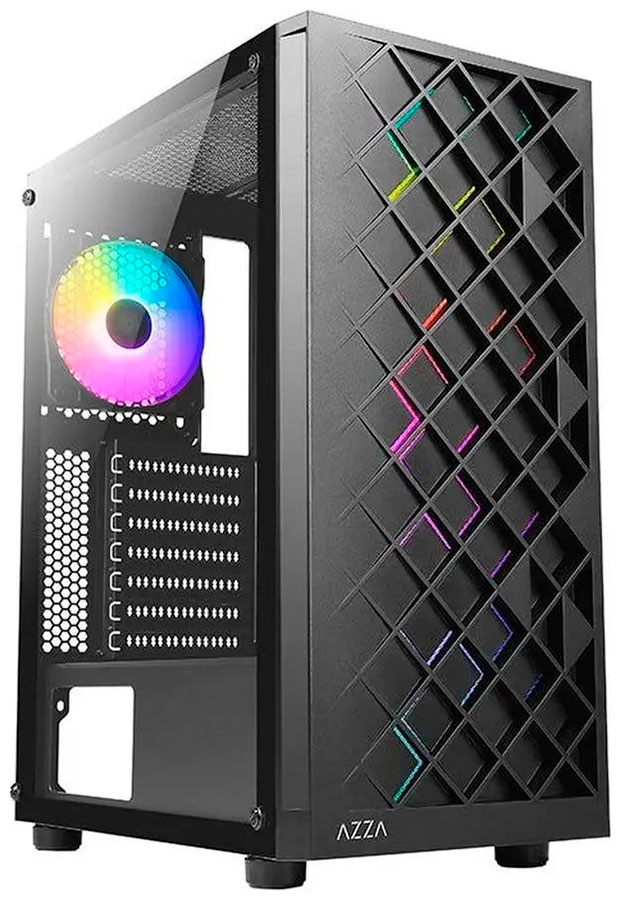 Изображение товара Компьютерный корпус Azza SPECTRA черный (CSAZ-280B)