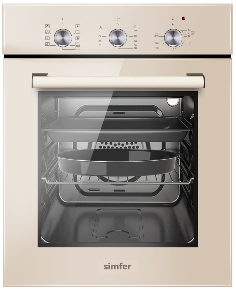 

Электрический духовой шкаф Simfer B4ER19070, Бежевый