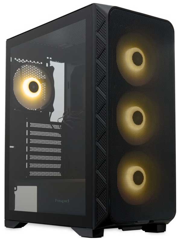 Изображение товара Компьютерный корпус HSPD M521 (M521-TGBK-ARGB)
