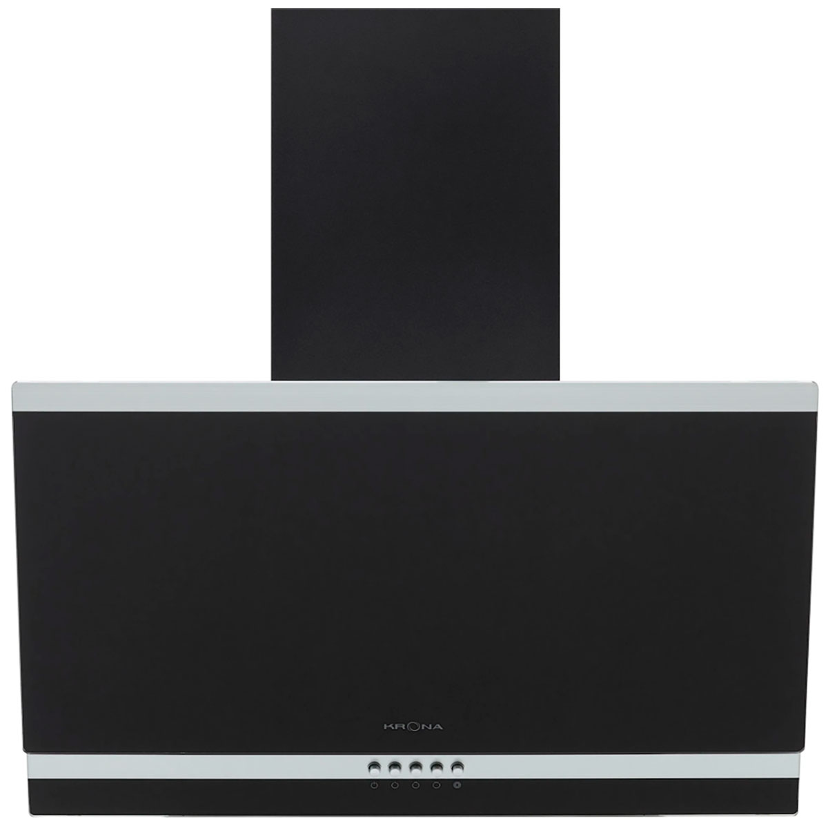 Изображение товара Вытяжка Krona IRMA A 600 черная настенная наклонная 1000 м3/ч