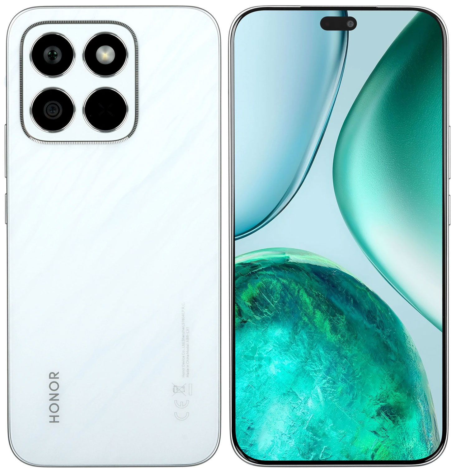 Изображение товара Смартфон Honor X8C 6+128 ГБ Лунный белый с AMOLED дисплеем и мощным процессором