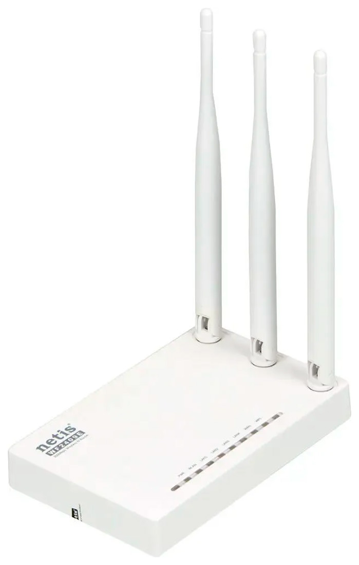 Изображение товара Беспроводной роутер Netis WF2409E N300 с 3 антеннами Wi-Fi 2.4 ГГц