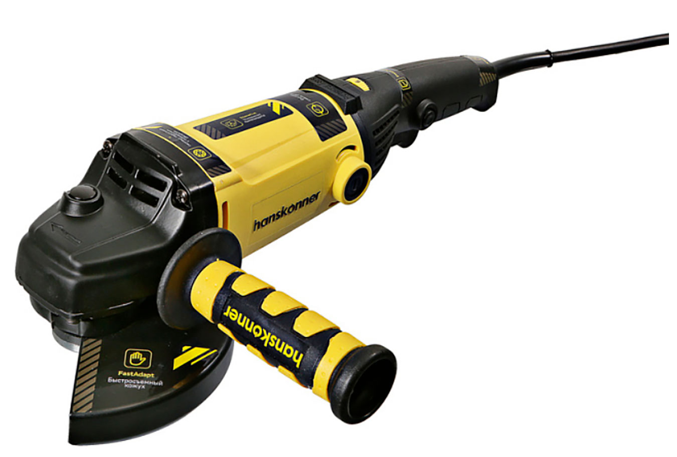 Изображение товара Угловая шлифовальная машина Hanskonner HAG15150EC 1500Вт 150мм