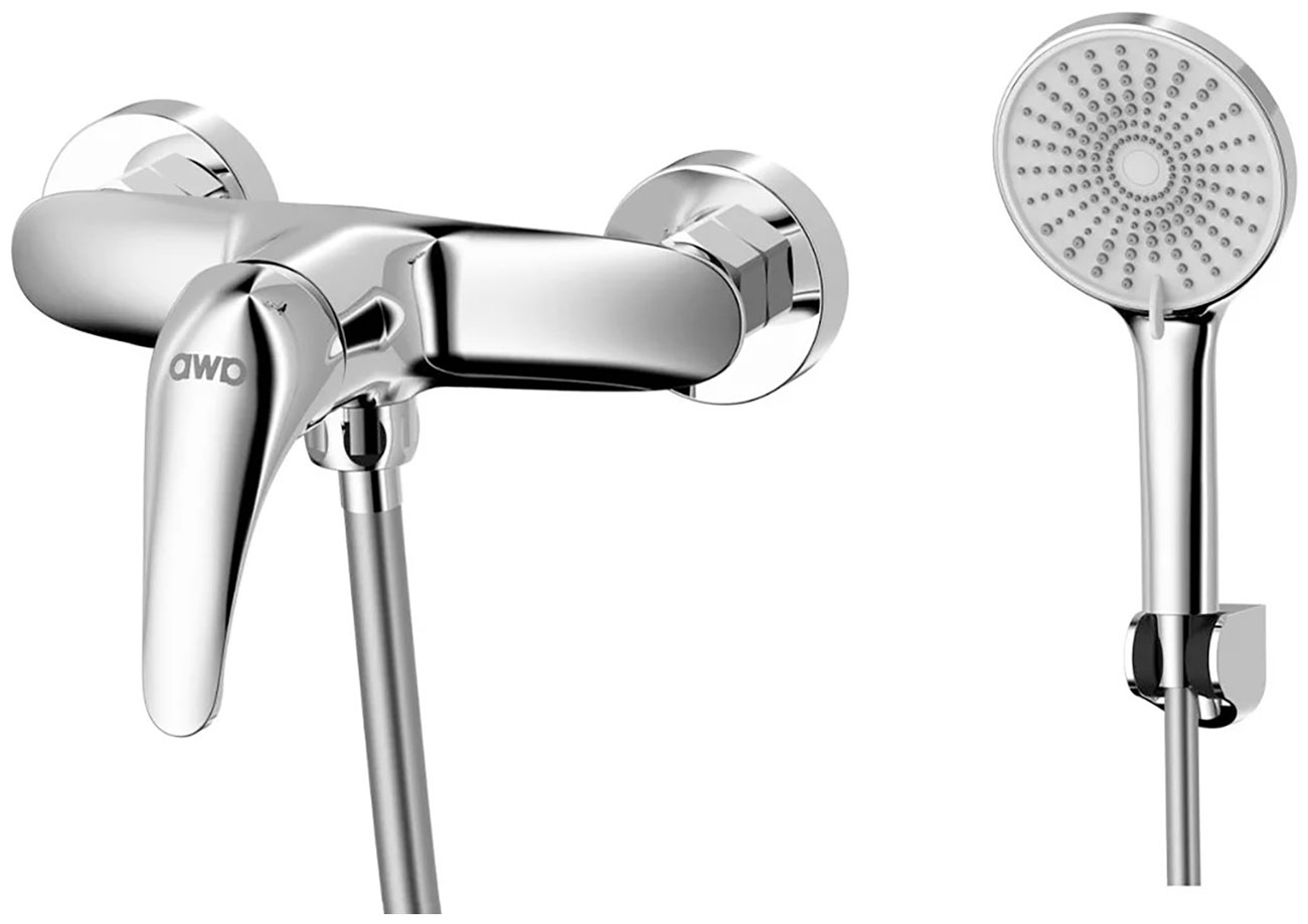 Изображение товара Смеситель для душа AWP Agura (S0703C) хром