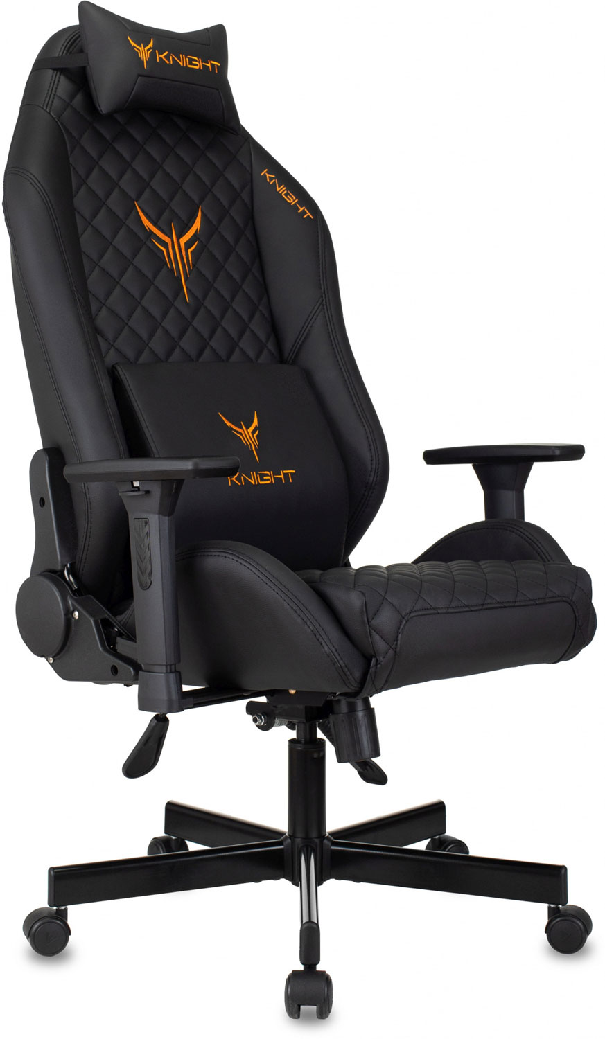 Изображение товара Игровое кресло Knight Rampart с подголовником и регулируемыми подлокотниками