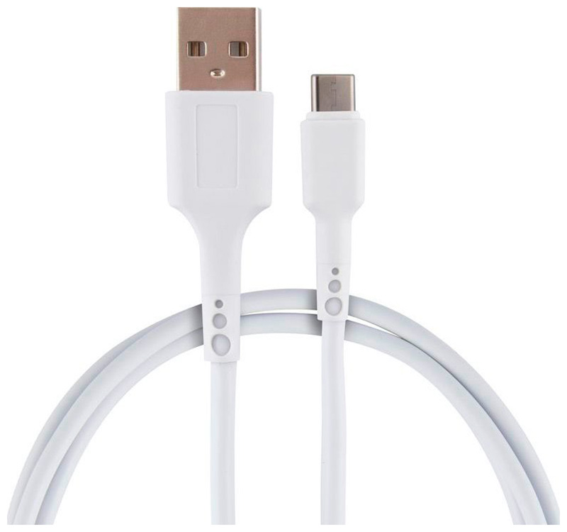 Изображение товара Кабель USB Energy ET-05, USB/Type-C, белый 1м