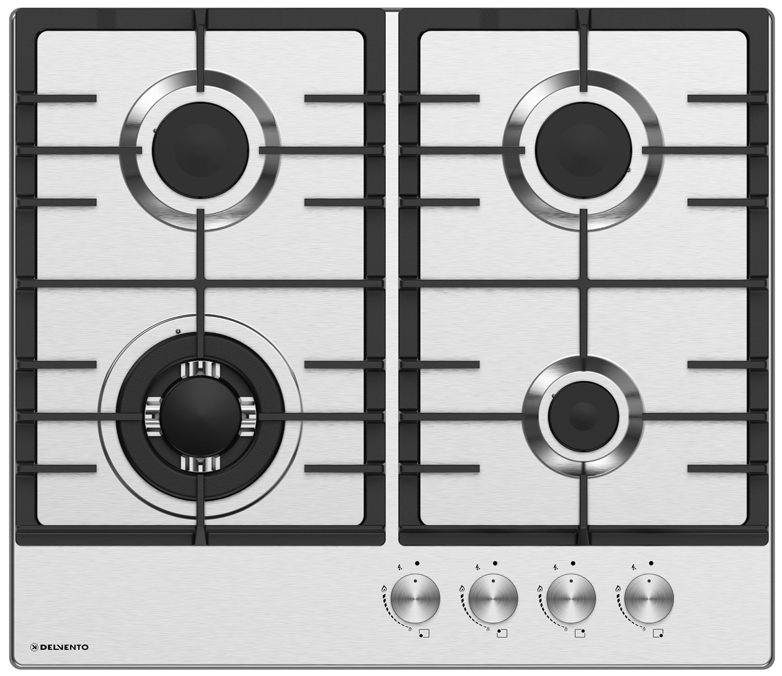 

Газовая варочная панель Delvento V60V41M100, Нержавеющая сталь