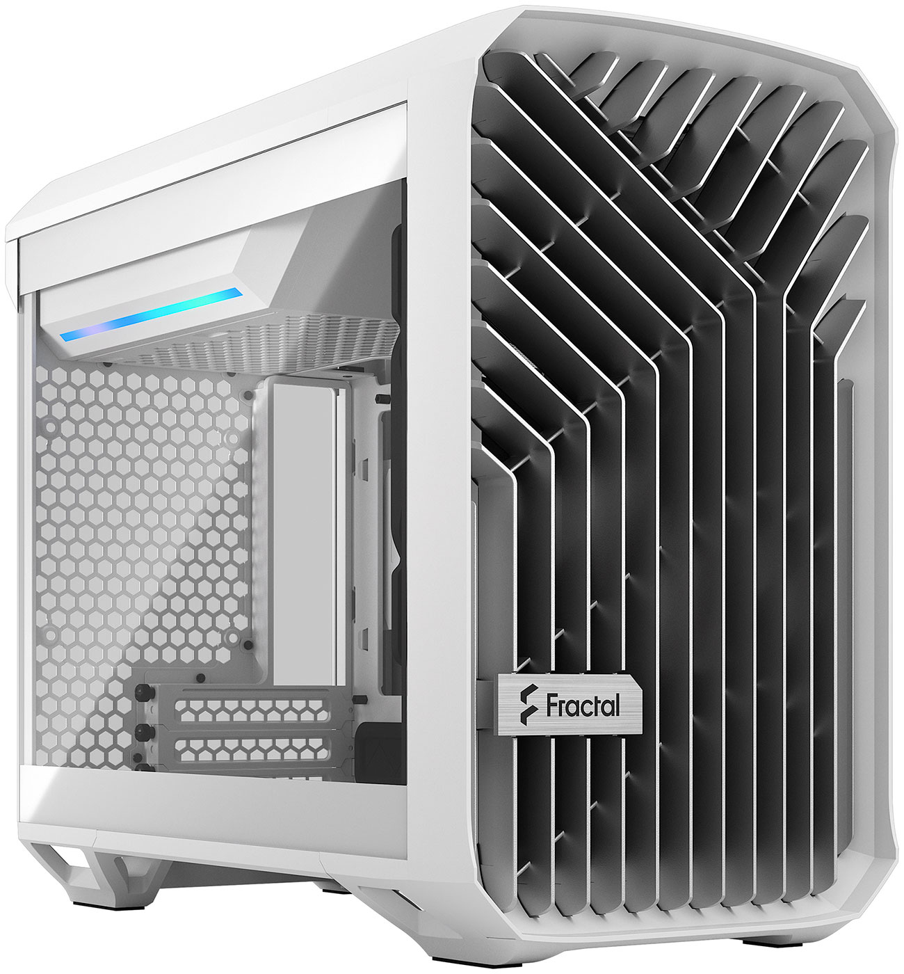 Изображение товара Компьютерный корпус Fractal Design Torrent Nano TG Clear Tint White (FD-C-TOR1N-03)