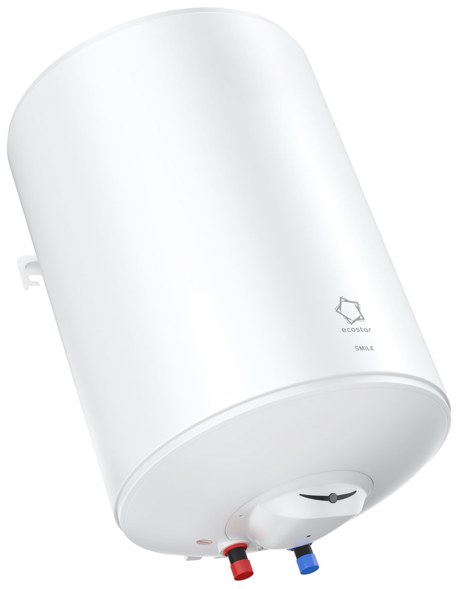 Изображение товара Водонагреватель накопительный EcoStar SMILE EWH-SM30-RE 30л быстрый нагрев антибактериальное покрыт