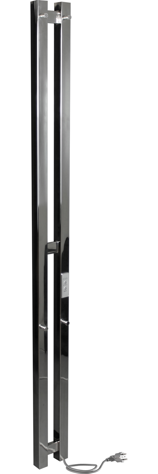 Изображение товара Электрический полотенцесушитель Indigo Style PRO, без полки, хром (LSPRE120-10Rt)