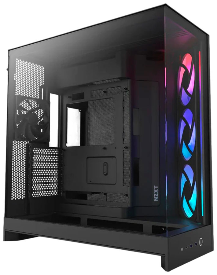 Изображение товара Компьютерный корпус NZXT H9 Flow RGB (2025) Black (CM-H92FB-R1)