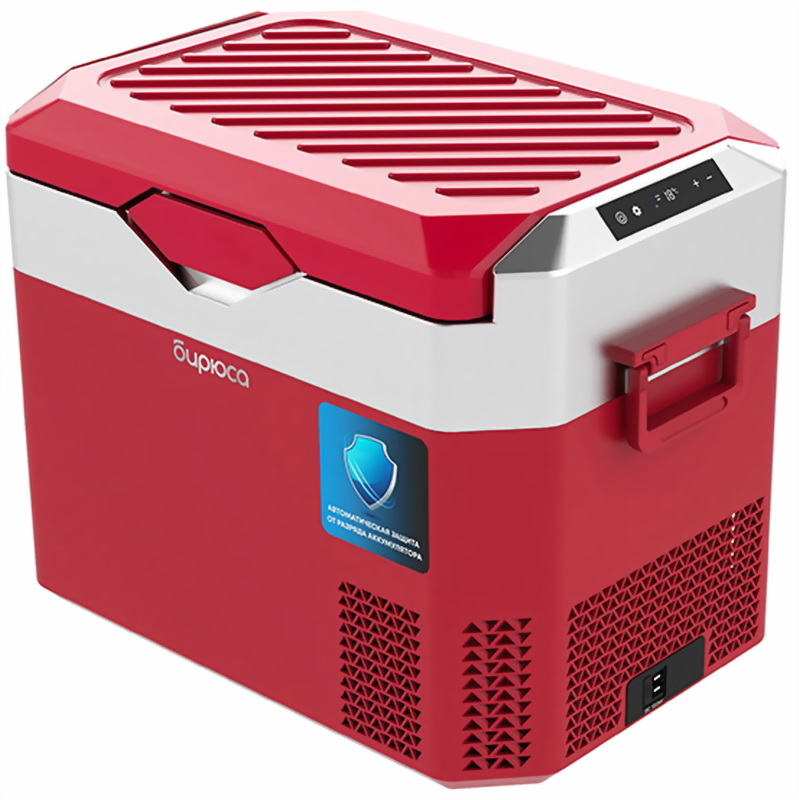 Изображение товара Автомобильный холодильник Бирюса НС-30Р3 компрессорный, 30л, инвертор, бордовый