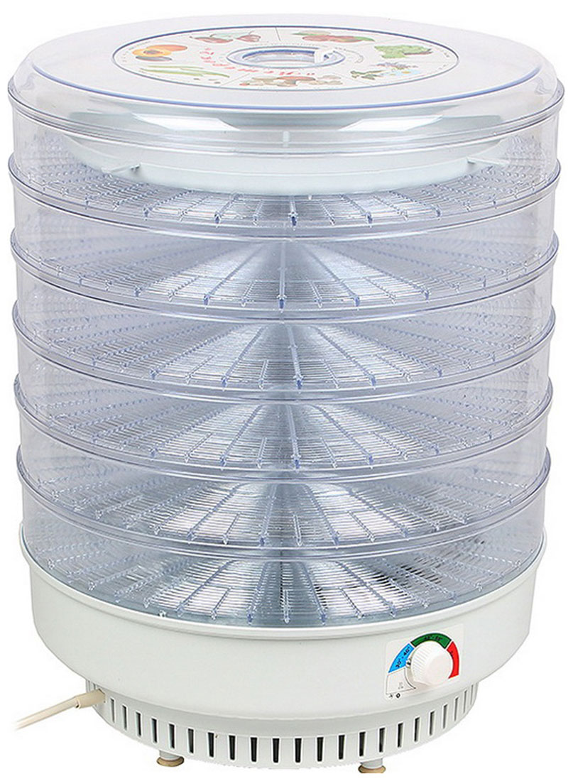 

Сушилка для овощей и фруктов Ветерок 2У (6 поддонов, прозрачный)