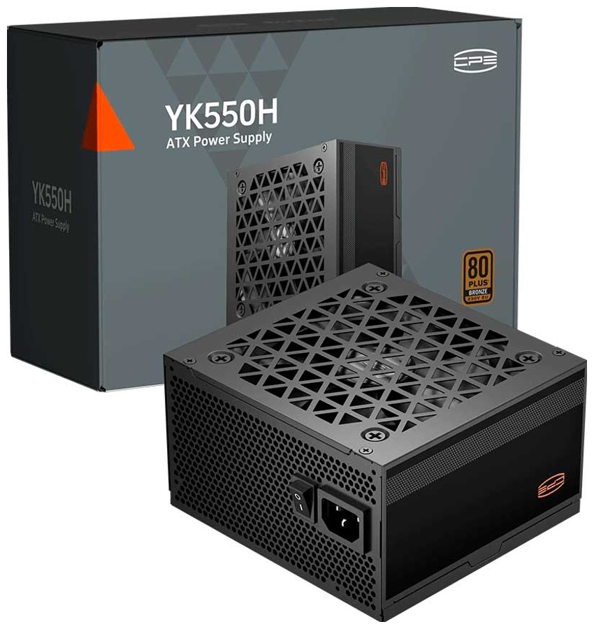 Изображение товара Блок питания PCCooler 550W Bronze ATX (P3-YK550H-B1H)