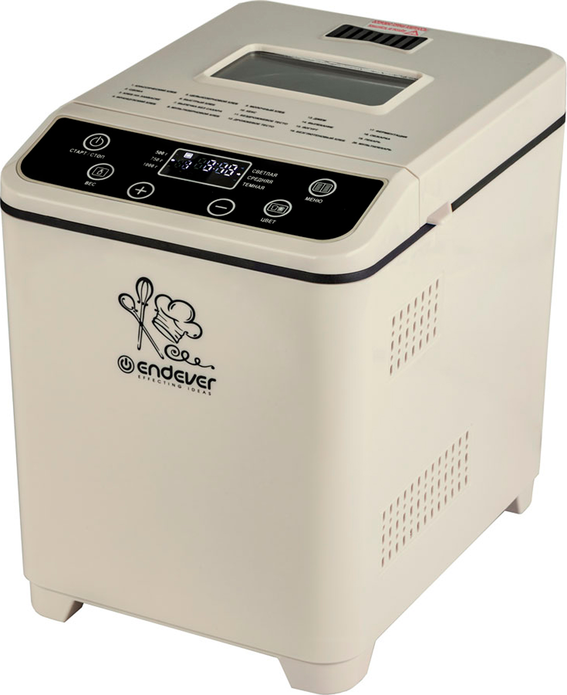 Изображение товара Хлебопечь электрическая Endever Skyline MB-67 (90807), бежевый
