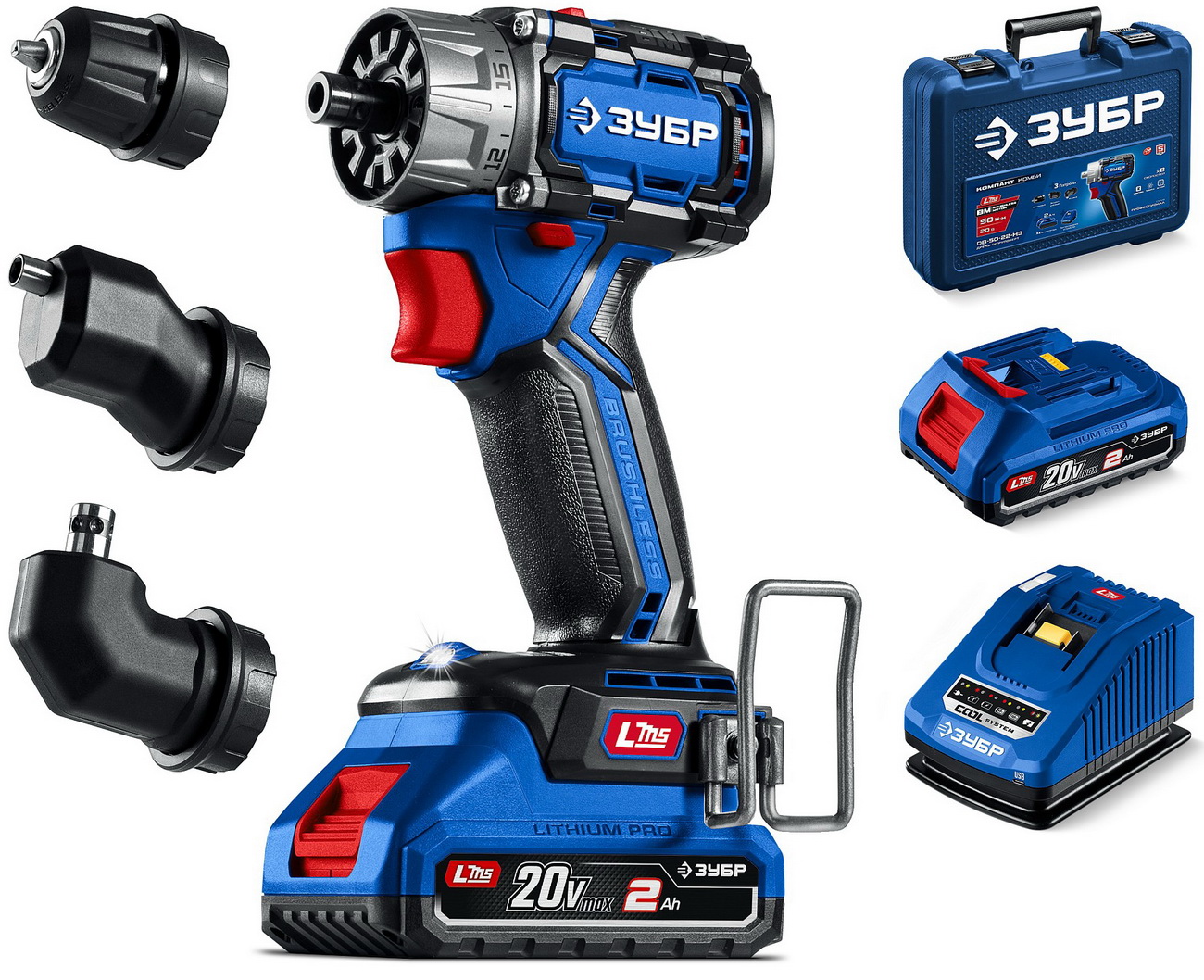 

Дрель-шуруповерт Зубр КОМПАКТ Комби #2, кейс (ПРОФЕССИОНАЛ DB-50-22-H3)