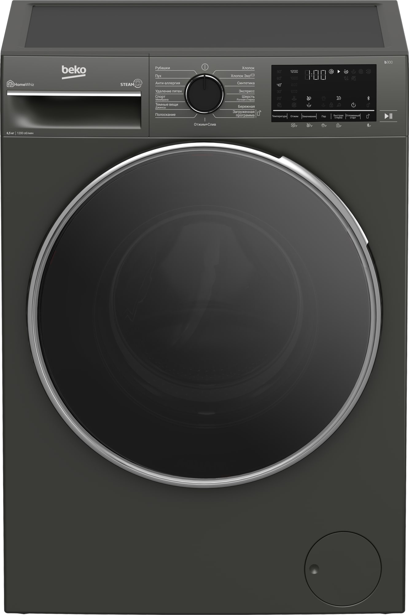 

Стиральная машина Beko B3WFR56H2A, Антрацит