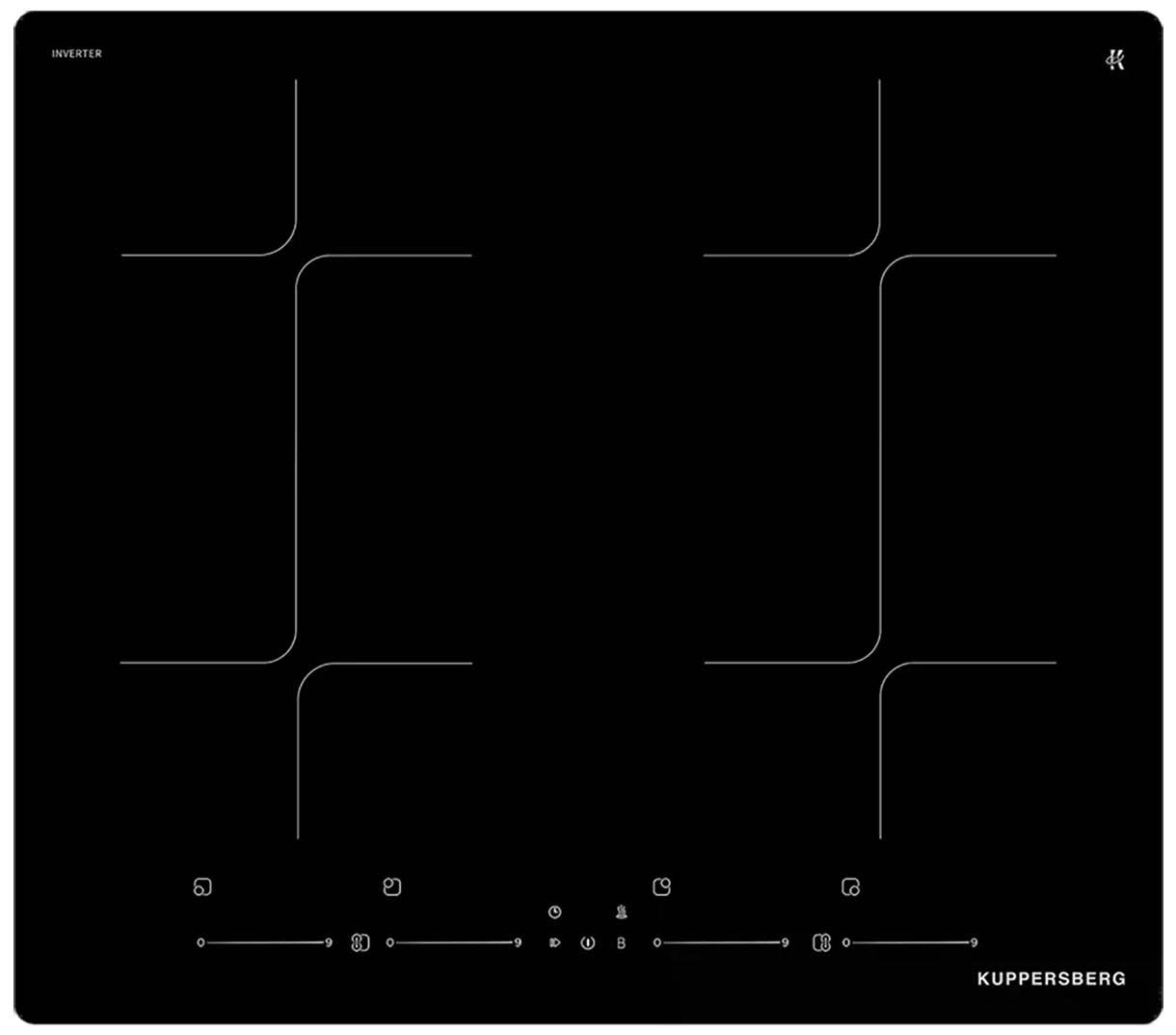

Электрическая варочная панель Kuppersberg ICI 624, Черный