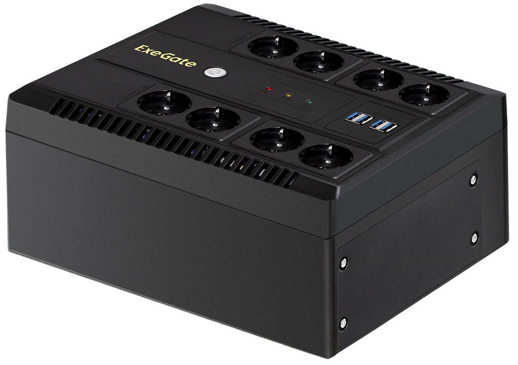 Изображение товара Источник бесперебойного питания ExeGate NEO NNB 850 ВА для дома и офиса