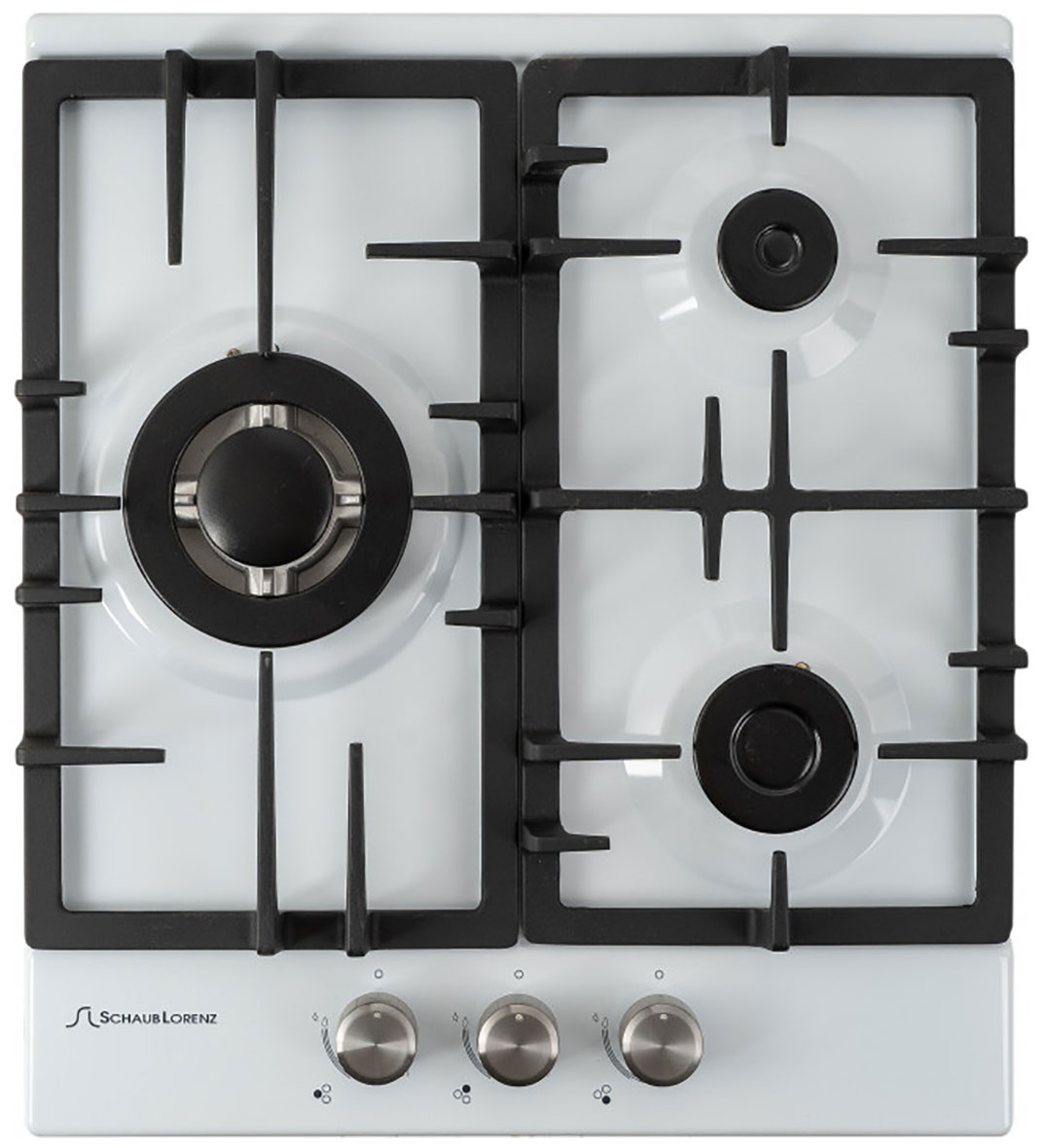 Изображение товара Газовая варочная панель Schaub Lorenz SLK GW4511 3 конфорки белая турция