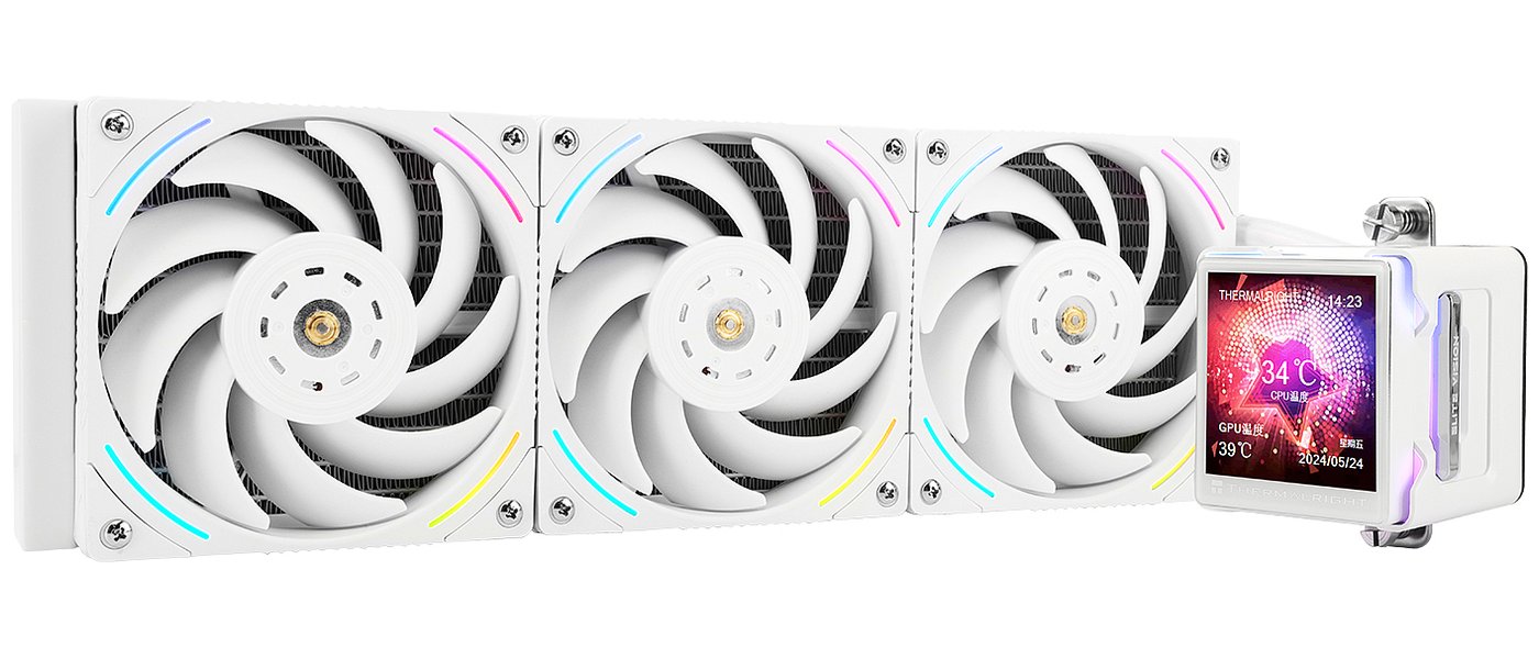 Изображение товара СЖО для процессоров Thermalright Elite Vision 360 White (E-VISION-WH-360-ARGB)