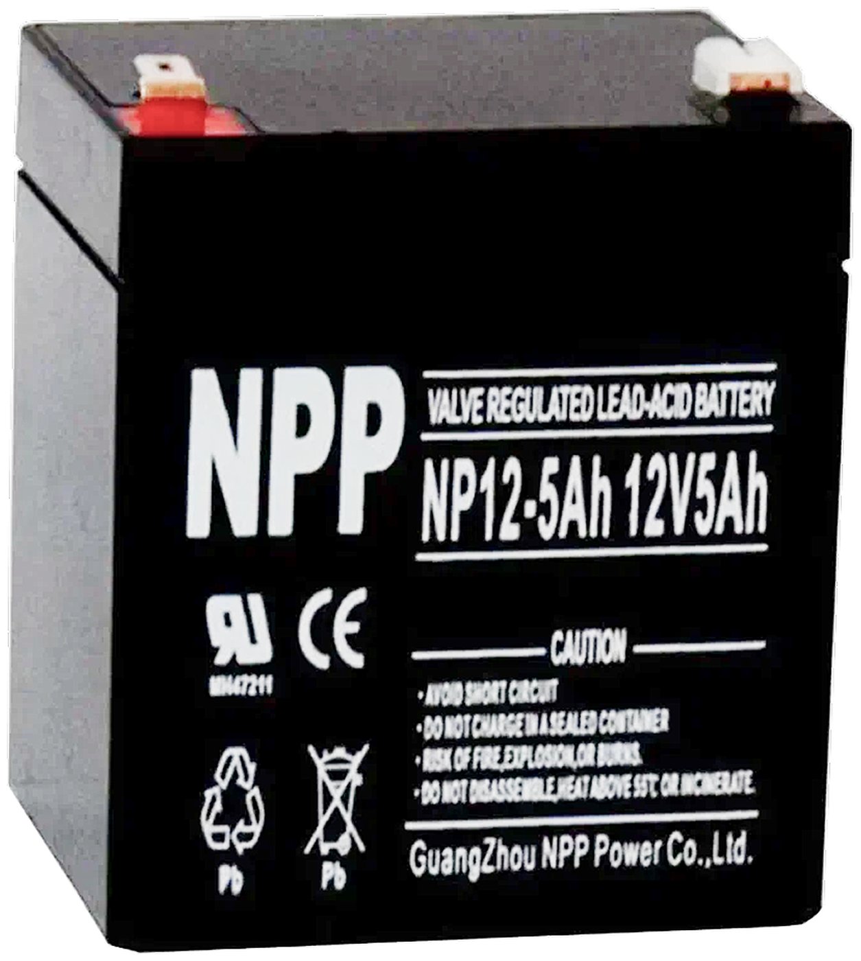 Изображение товара Аккумуляторная батарея NPP NP12-5 12V5Ah Изображение товара Аккумуляторная батарея NPP NP12-5 12V5Ah