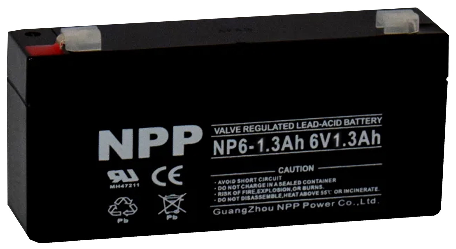 Изображение товара Батарея для ИБП NPP NP6-1.3 6В 1.3Ач