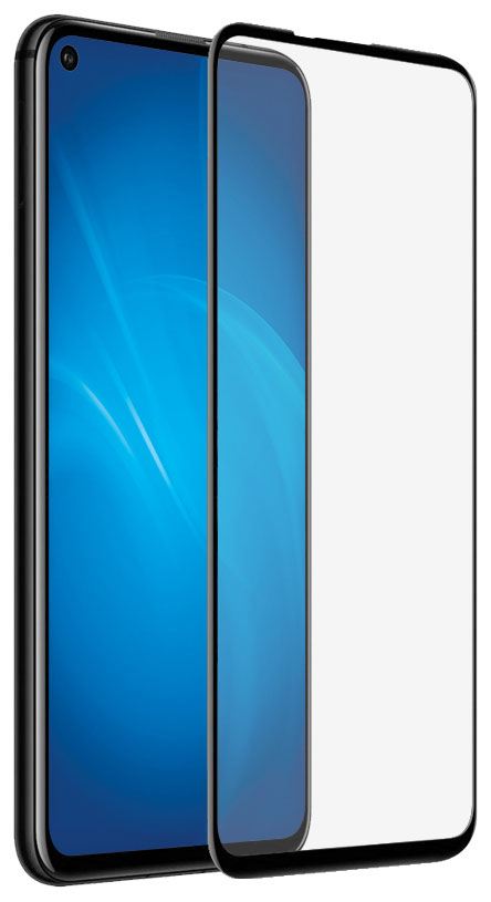 Защитное стекло Red Line Xiaomi Redmi Note 9 Full screen tempered glass FULL GLUE черный
