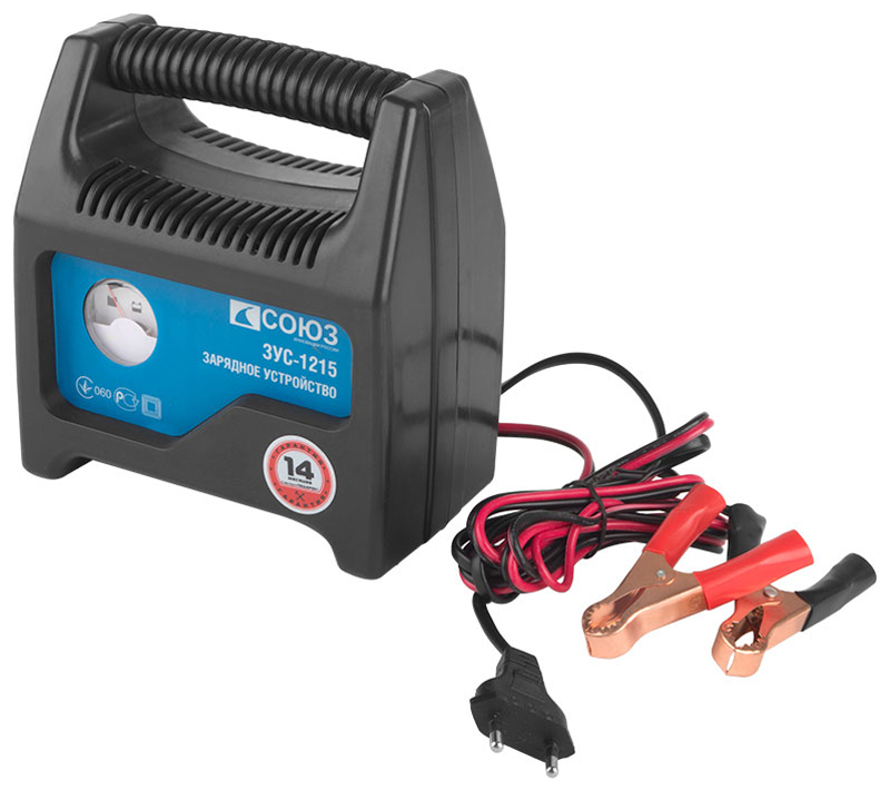 Изображение товара Зарядное устройство для автомобилей Союз ЗУС-1215