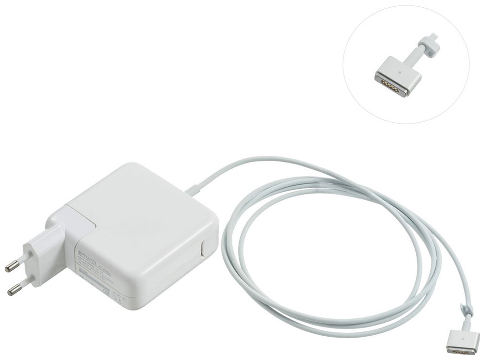 Блок питания Pitatel для Apple Macbook 45W MagSafe2 цена и фото