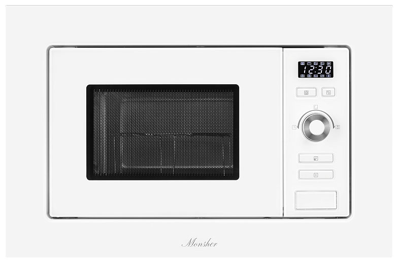 Изображение товара Встраиваемая микроволновая печь Monsher MMH 201 W с грилем и блокировкой