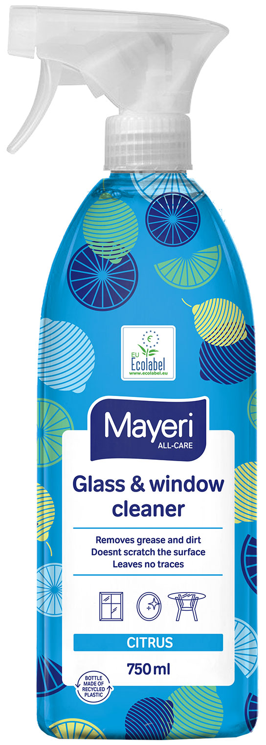 средство для мытья стекол и зеркал mayeri эко очиститель стекол и зеркал sensitive Очиститель стекол и зеркал Mayeri Sensitive ЭКО 500 мл K723L