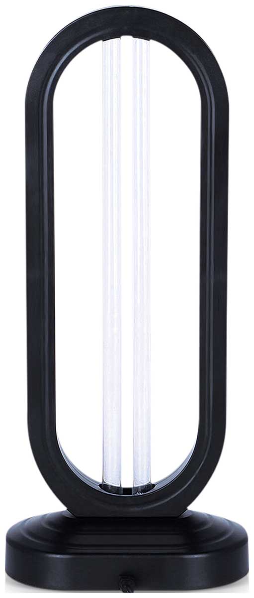 Бактерицидная ультрафиолетовая настольная лампа QUMO Health Аura Classic, 32088, черный настольная лампа swg uv 2 2g11 36w