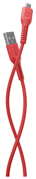 Изображение товара Кабель MoreChoice USB 2.0A для micro USB K16m TPE 1м (Red)