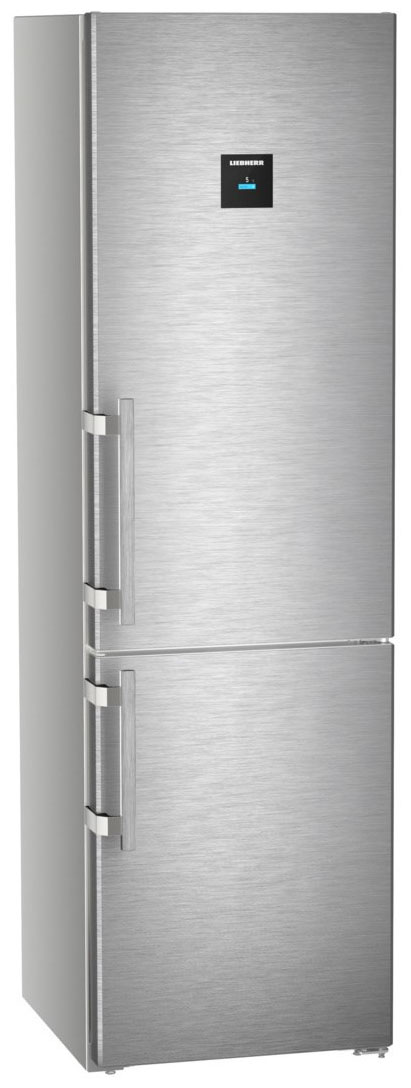 цена Двухкамерный холодильник Liebherr CBNsdc 5753-20 001 фронт нерж. сталь