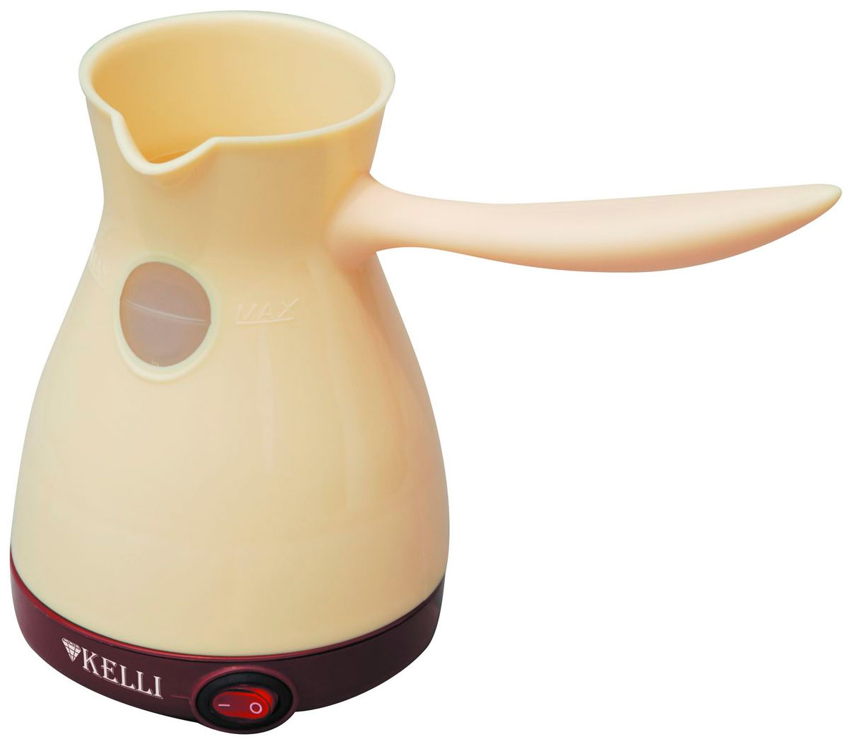 цена Кофеварка Kelli KL-1445 Кремовый