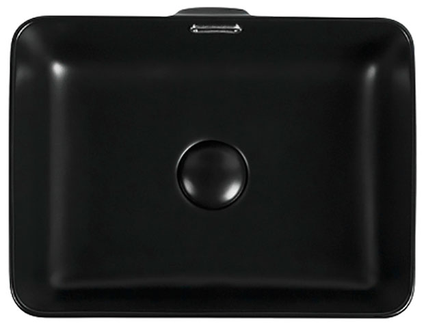 Изображение товара Раковина Aquanet Perfect-1-MB 40,5 черный матовый черный (PERFECT-1-MB)