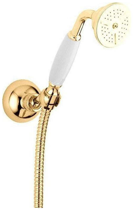 Изображение товара Душевой гарнитур Paffoni Belinda ZDUP035GF в стиле модерн золото