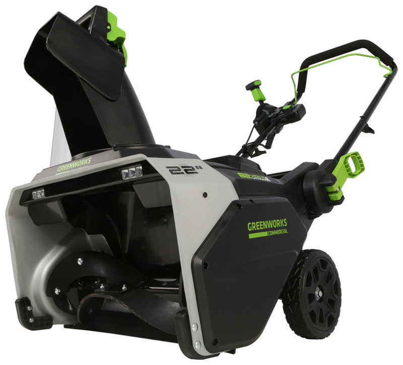 Изображение товара Снегоуборщик аккумуляторный Greenworks GD82STK5, 82V