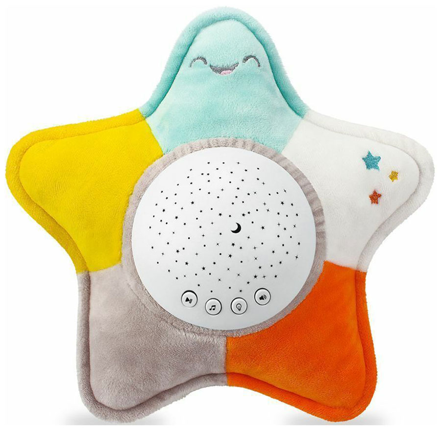 Музыкальная игрушка-проектор Amarobaby Starry Night Star (AMARO-104SN-S/28) мягкая игрушка ночник dream baby bear игрушка музыкальная проектор мишка музыкальная игрушка ночник