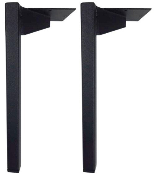 Изображение товара Ножки для мебели Aquanet Nova, 2 шт черный (00243731)
