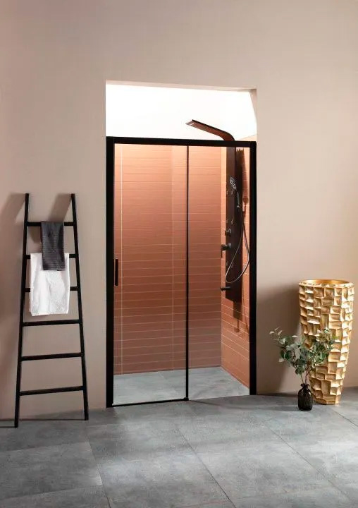 Изображение товара Душевая дверь Aquanet Pleasure 150, прозрачное стекло (AE60-N-150H200U-BT)