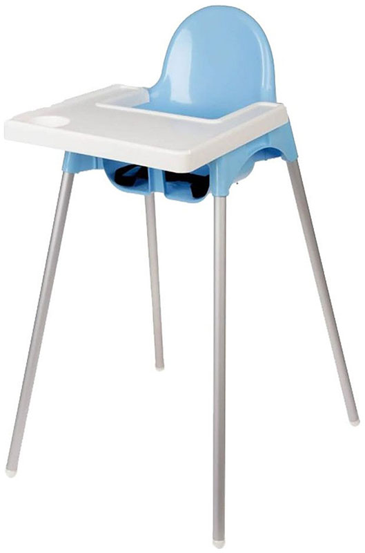 Стульчик для кормления Lats голубой книга в подарок детский стол и стул для детей регулируемый детский учебный стол для детей