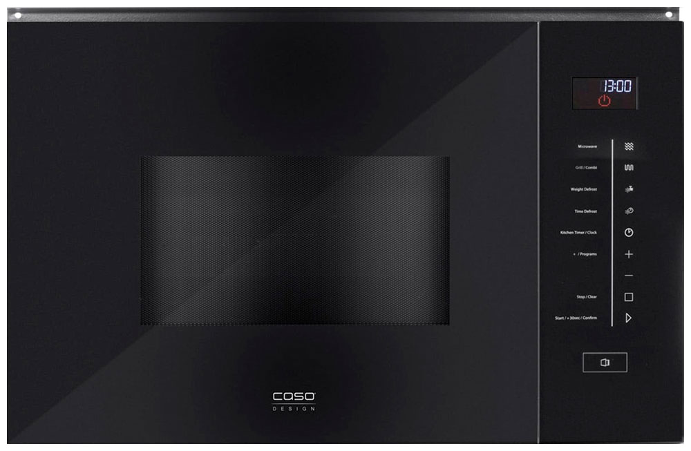Изображение товара Встраиваемая микроволновая печь Caso Selection E 25 MGS с грилем 25 л черная