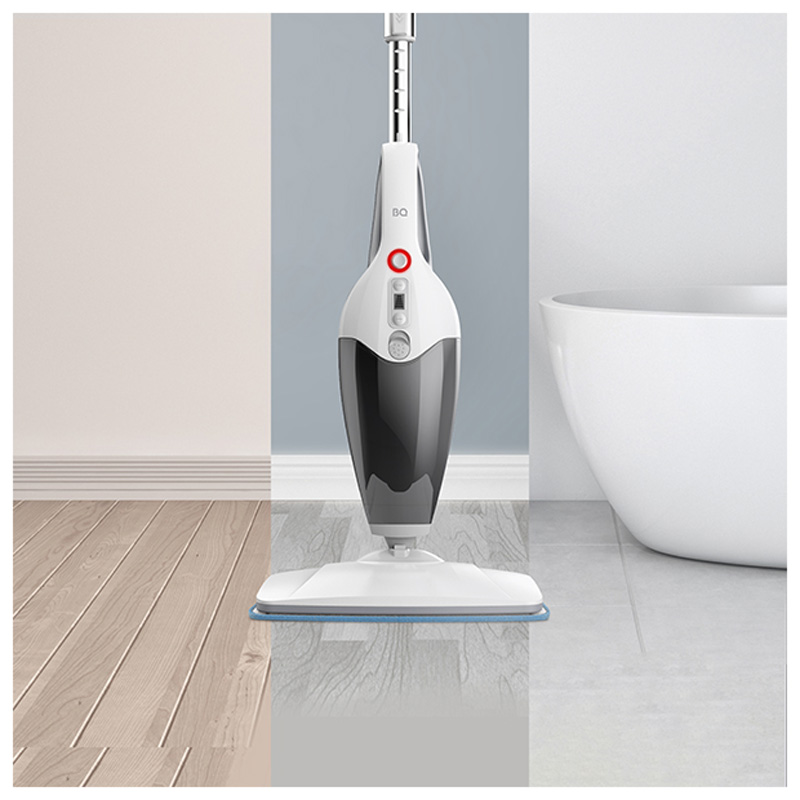 Изображение товара Паровая швабра BQ SM2009 White-gray 2 в 1 для эффективной уборки с насадками