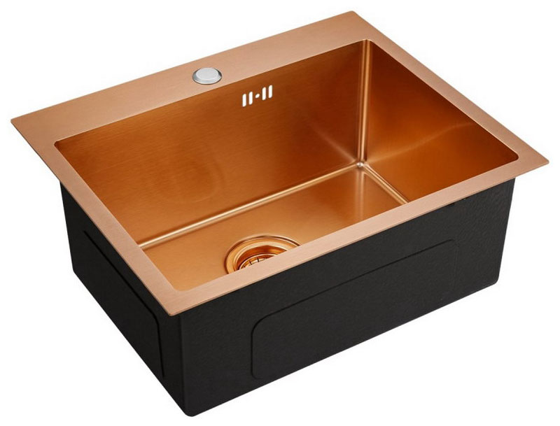 

Кухонная мойка Emar EMB-115 PVD Nano Coppery, Медный