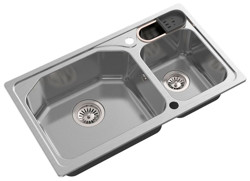 Изображение товара Кухонная мойка Oulin OL-H9818 Сатин
