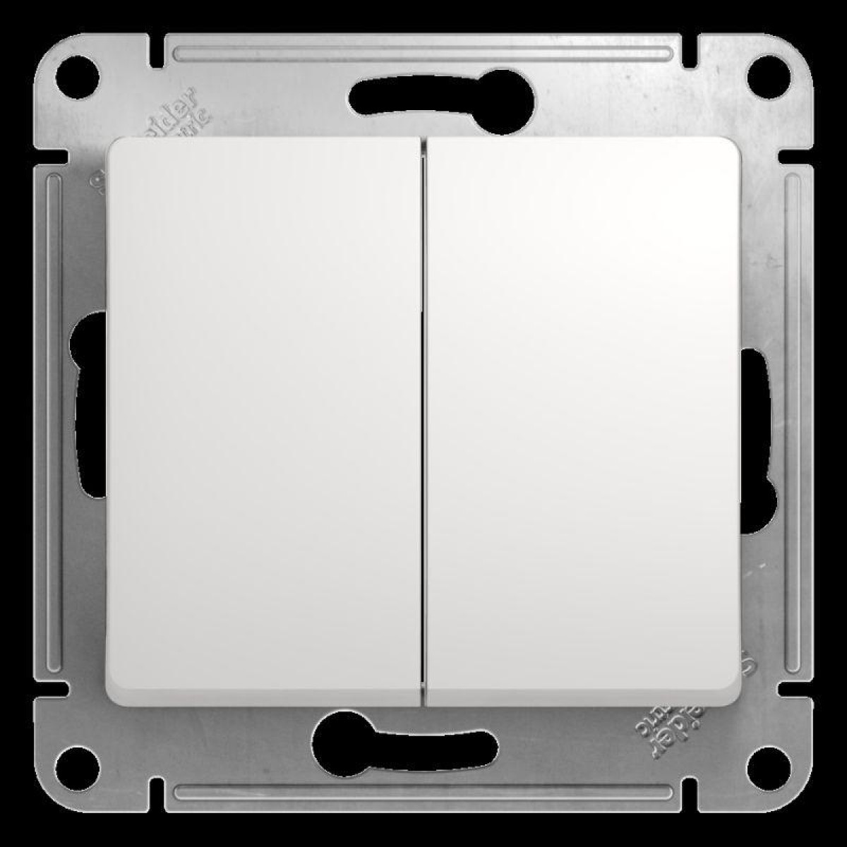 Изображение товара Выключатель 2-кл. СП Glossa 10А IP20 от Systeme Electric