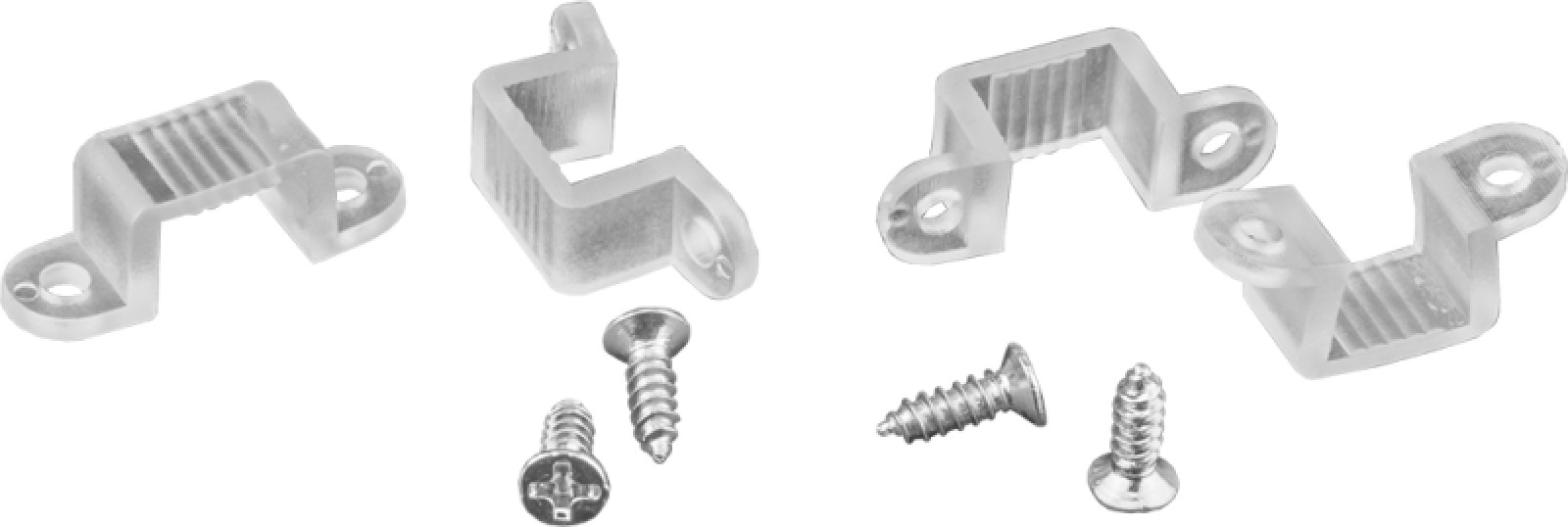 Изображение товара Набор крепежных скоб Navigator для светодиодных лент 61 786